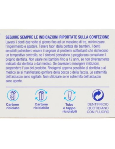 Sensodyne Dentifricio - 75ml - Complex Daily Care - Per Denti Sensibili